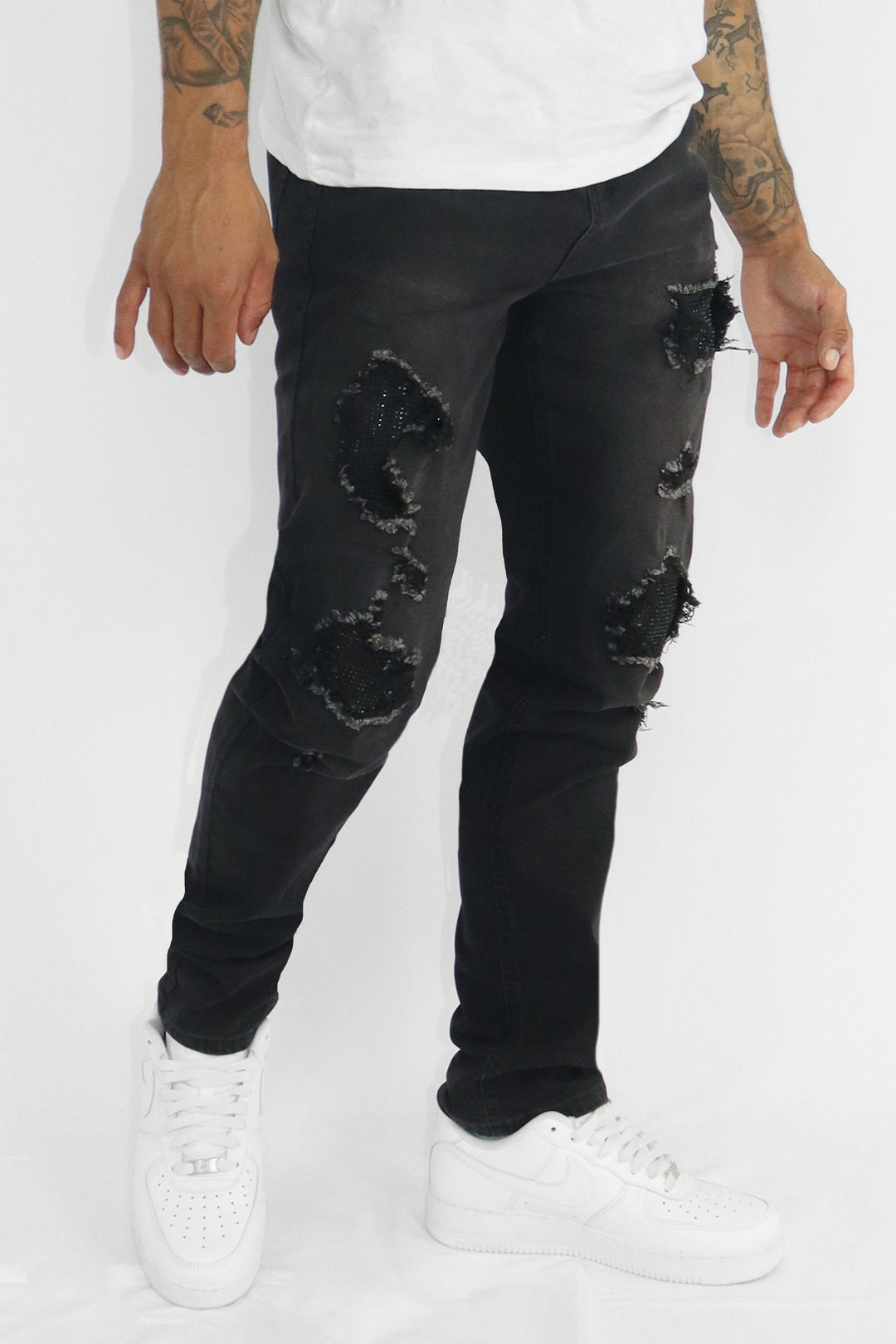 Night Shine Denim (Black Wash) - Zamage