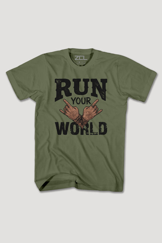 RUN YOUR WORLD TEE
