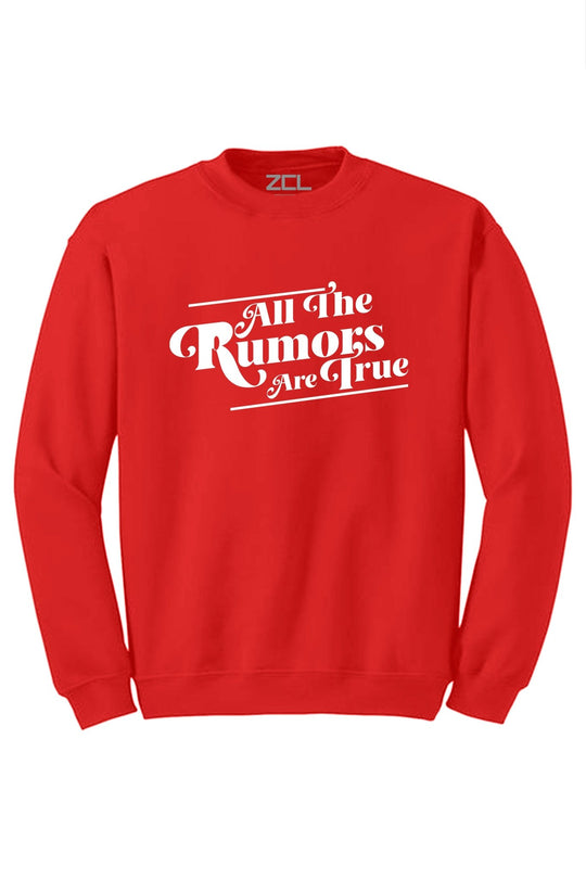Rumors Crewneck Sweatshirt (White Logo) - Zamage