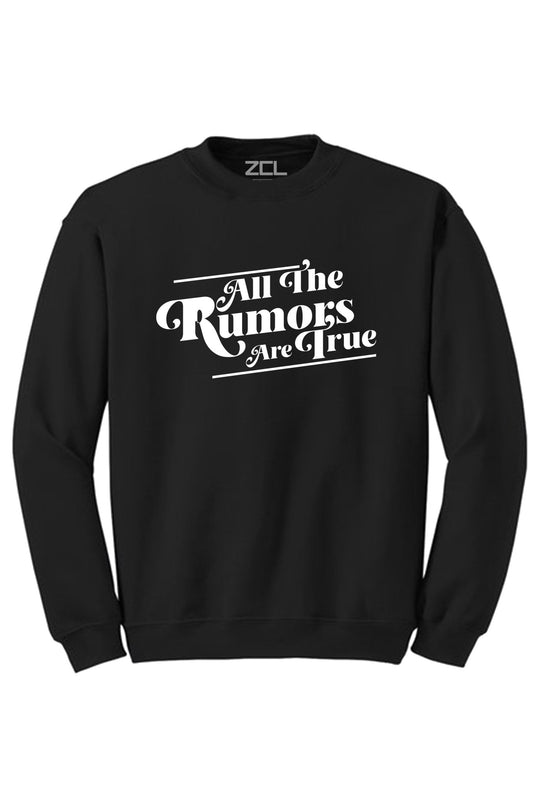 Rumors Crewneck Sweatshirt (White Logo) - Zamage