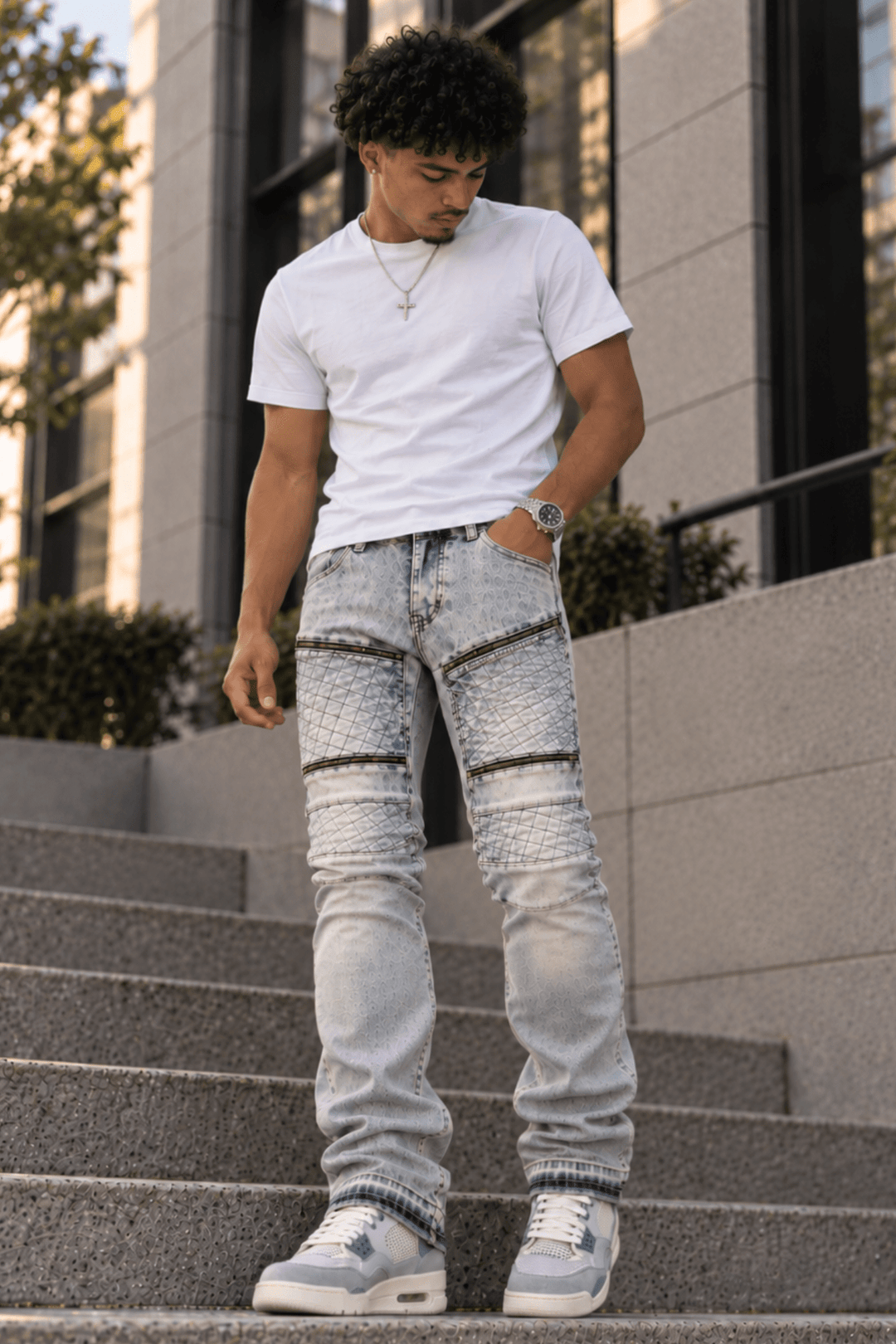 Ruthless Form Stacked Jeans (Dirty Vintage) - Zamage