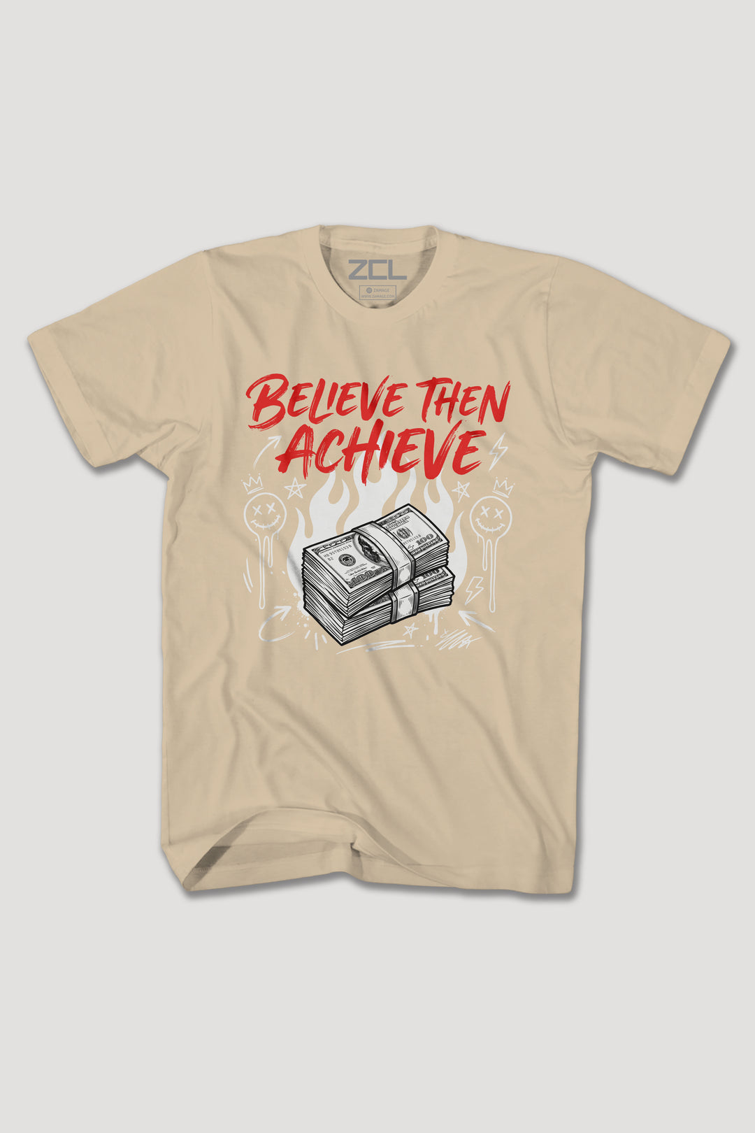 BELIEVE THEN ACHIEVE TEE