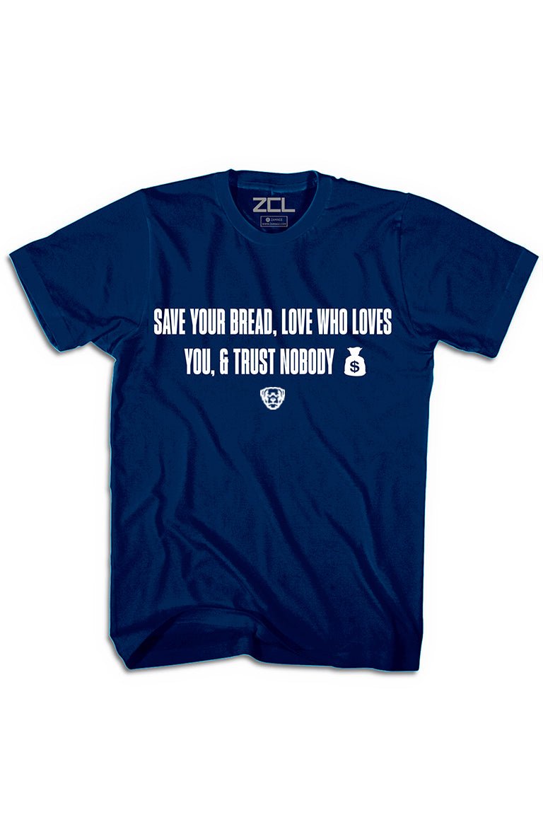 Save Your Bread Tee (White Logo) - Zamage