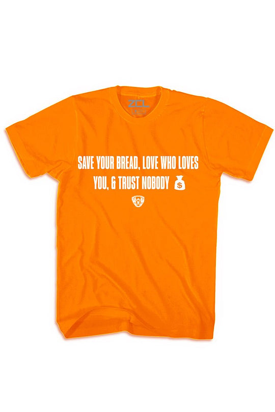 Save Your Bread Tee (White Logo) - Zamage