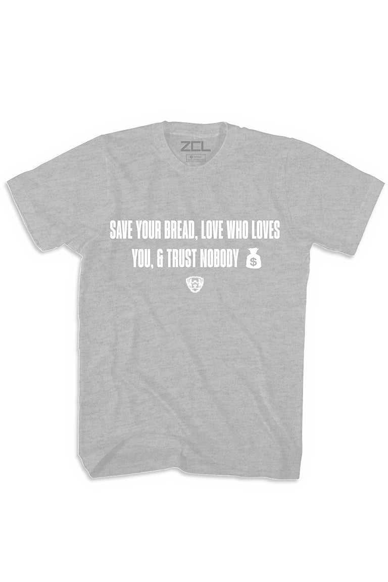 Save Your Bread Tee (White Logo) - Zamage