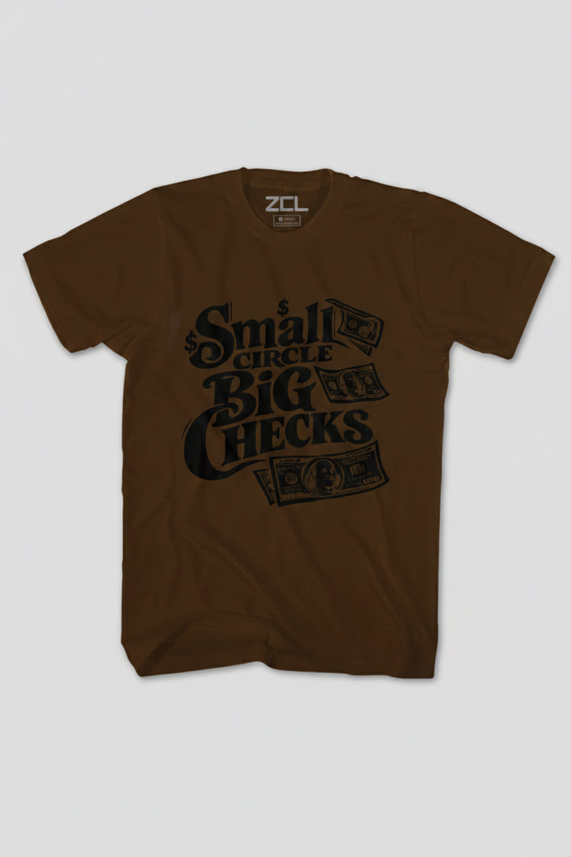 Small Circle Tee (Black Logo)