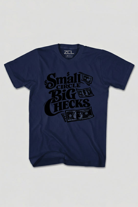 Small Circle Tee (Black Logo)