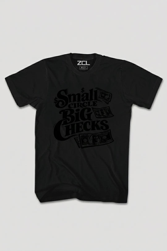 Small Circle Tee (Black Logo)