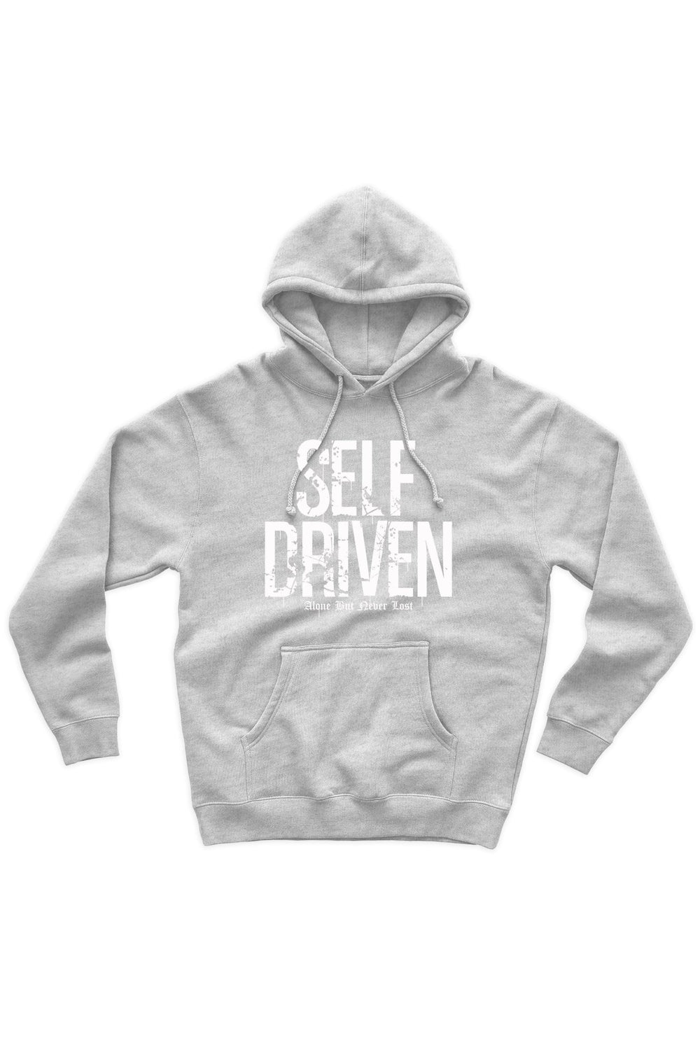 Self Driven Hoodie (White Logo) - Zamage