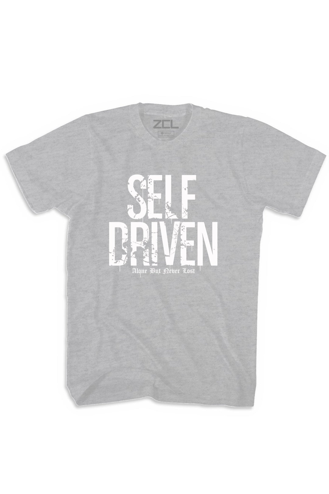 Self Driven Tee (White Logo) - Zamage