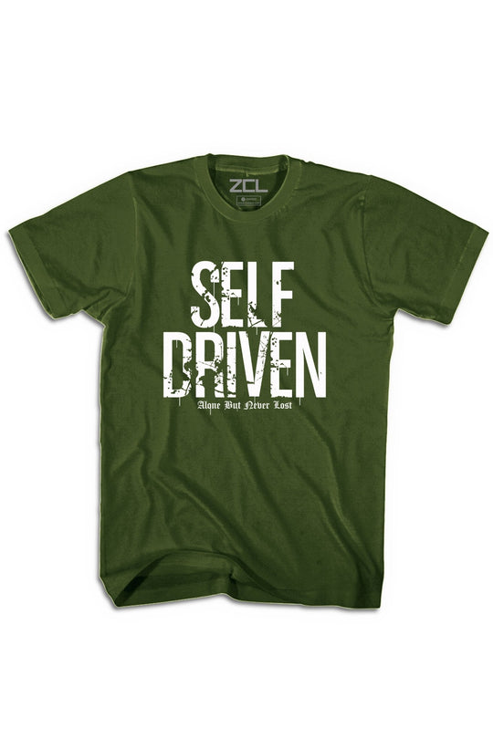 Self Driven Tee (White Logo) - Zamage