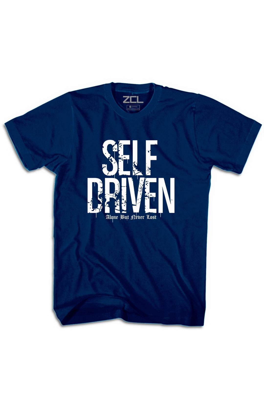 Self Driven Tee (White Logo) - Zamage