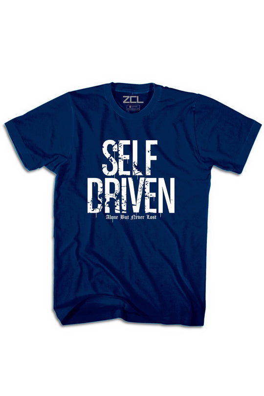 Self Driven Tee (White Logo) - Zamage