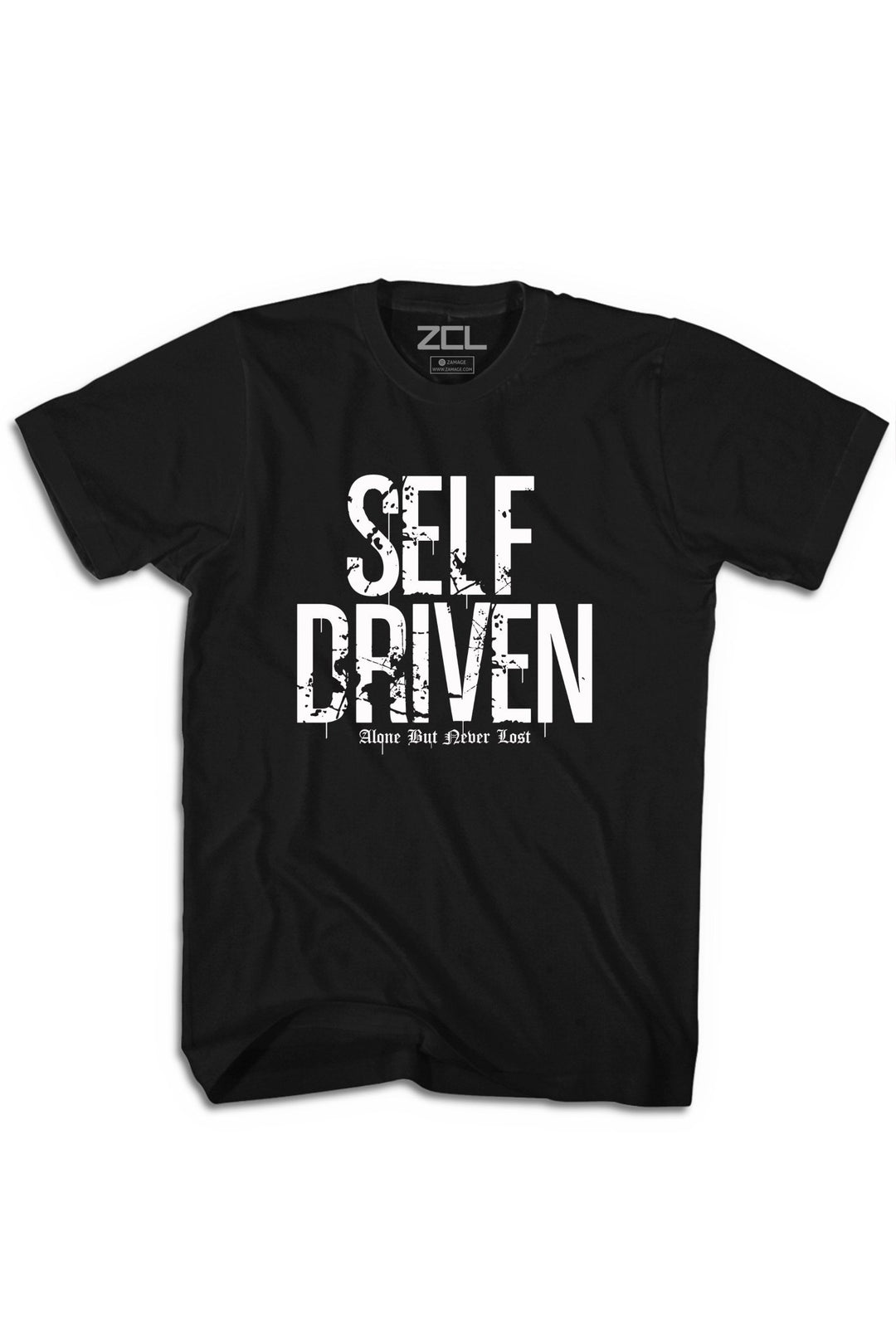 Self Driven Tee (White Logo) - Zamage