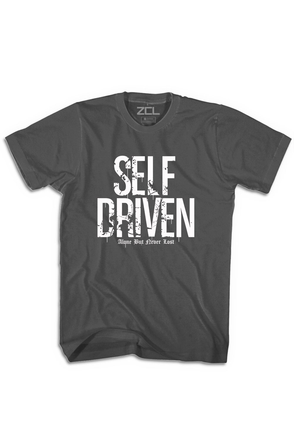 Self Driven Tee (White Logo) - Zamage