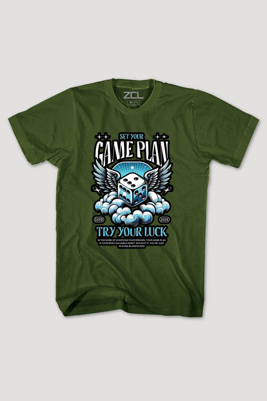 Set Your Game Plan Tee (Multi Color Logo) - Zamage