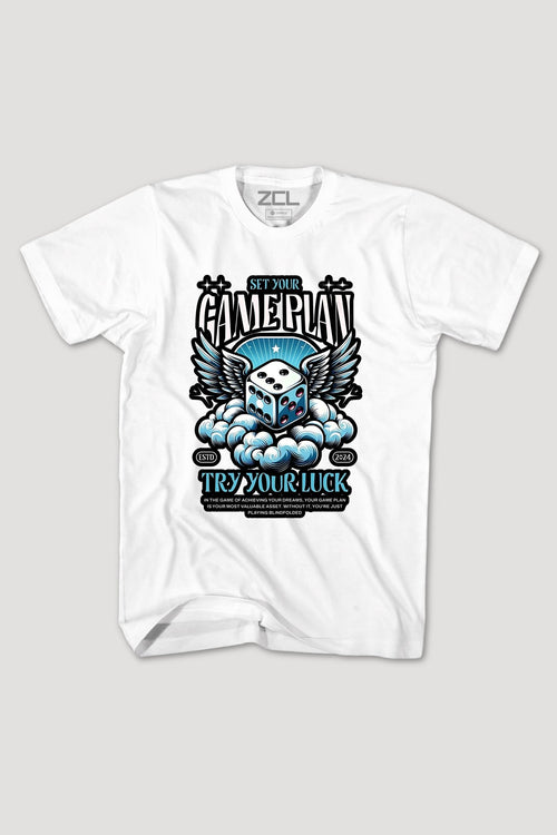 Set Your Game Plan Tee (Multi Color Logo) - Zamage