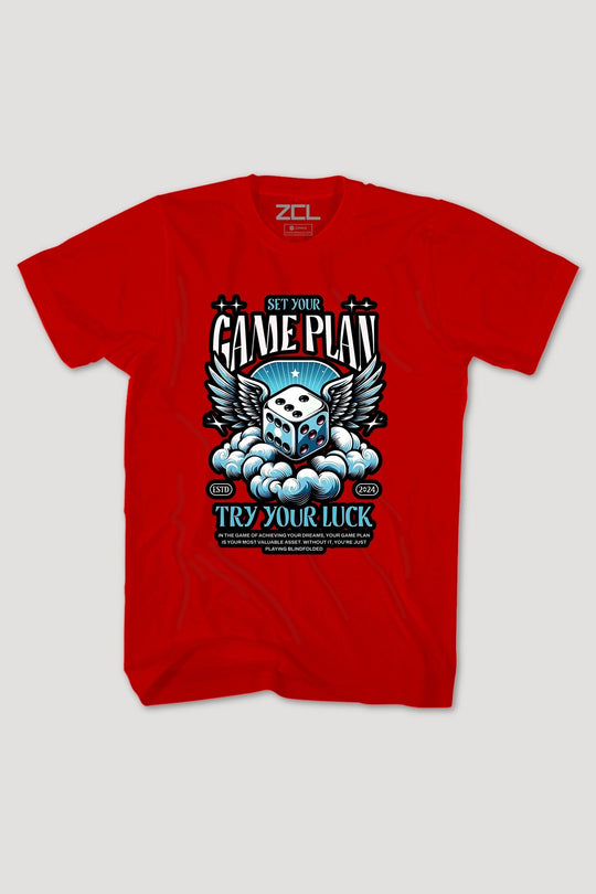 Set Your Game Plan Tee (Multi Color Logo) - Zamage