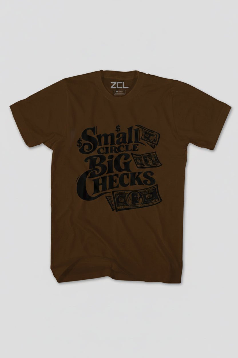 Small Circle Tee (Black Logo) - Zamage