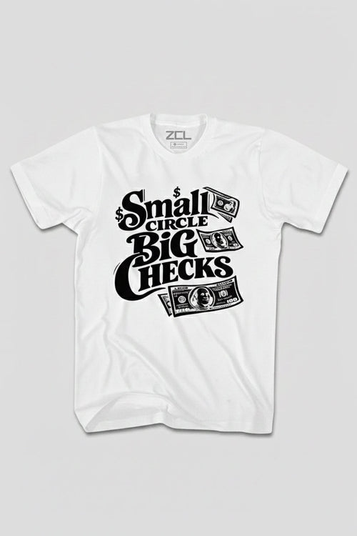 Small Circle Tee (Black Logo) - Zamage