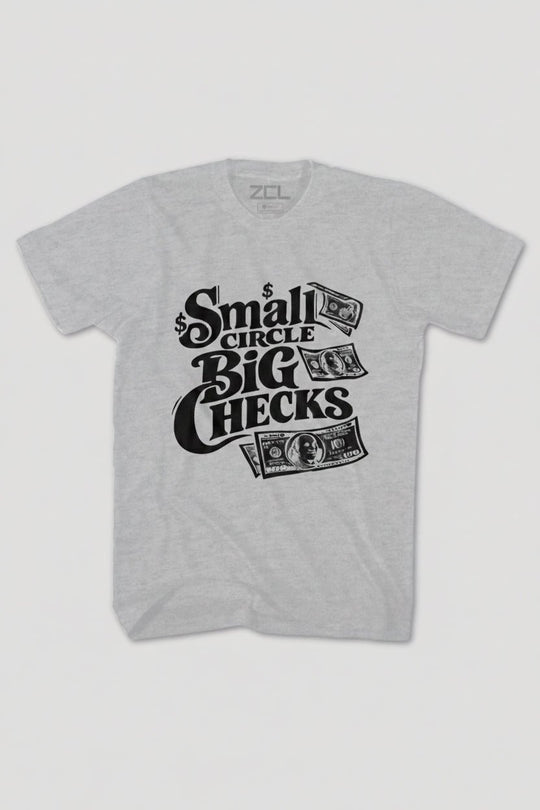 Small Circle Tee (Black Logo) - Zamage