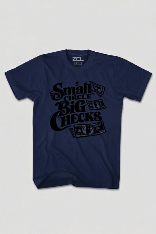 Small Circle Tee (Black Logo) - Zamage