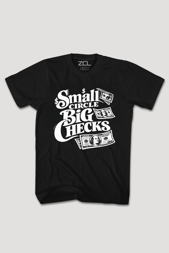 Small Circle Tee (White Logo) - Zamage