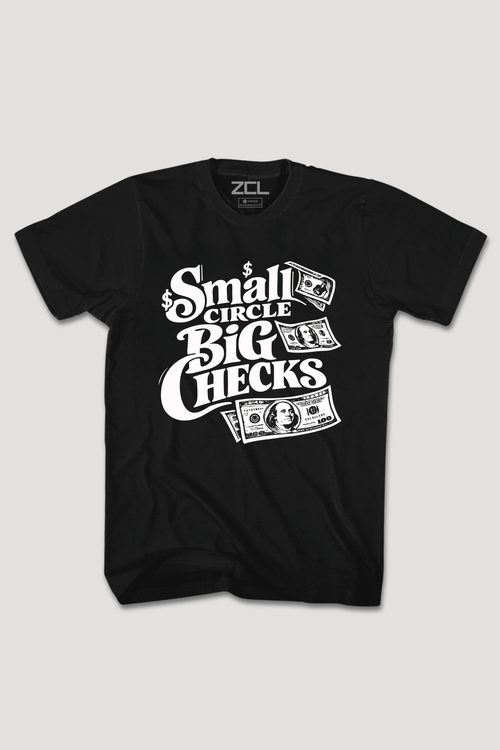 Small Circle Tee (White Logo) - Zamage