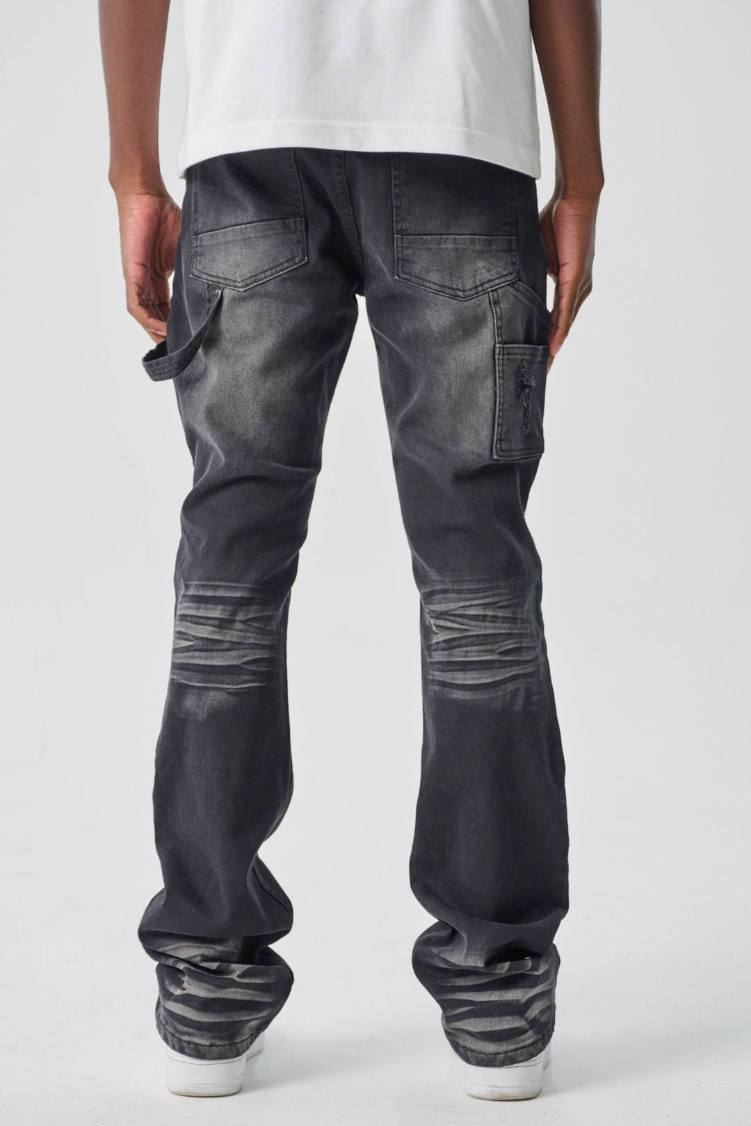 Carpenter Stacked Denim (Black Ash) (S4434)