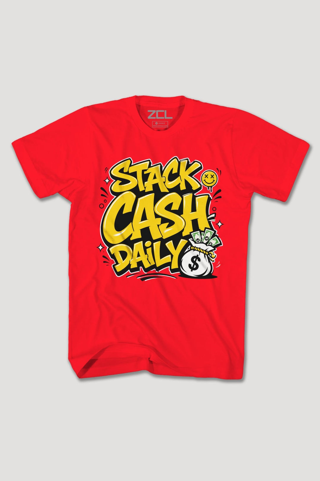 STACK CASH DAILY TEE - Zamage