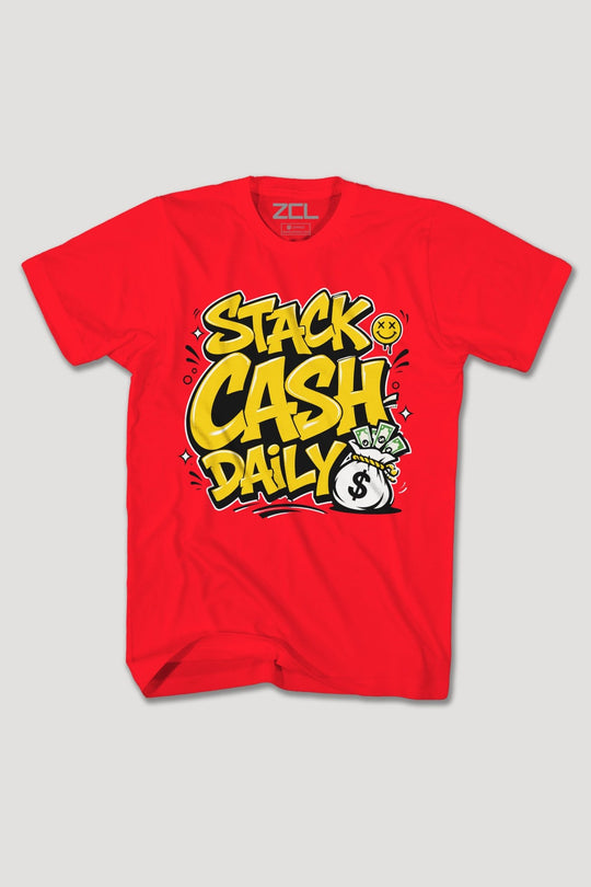 STACK CASH DAILY TEE - Zamage