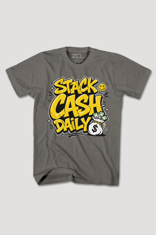 STACK CASH DAILY TEE - Zamage