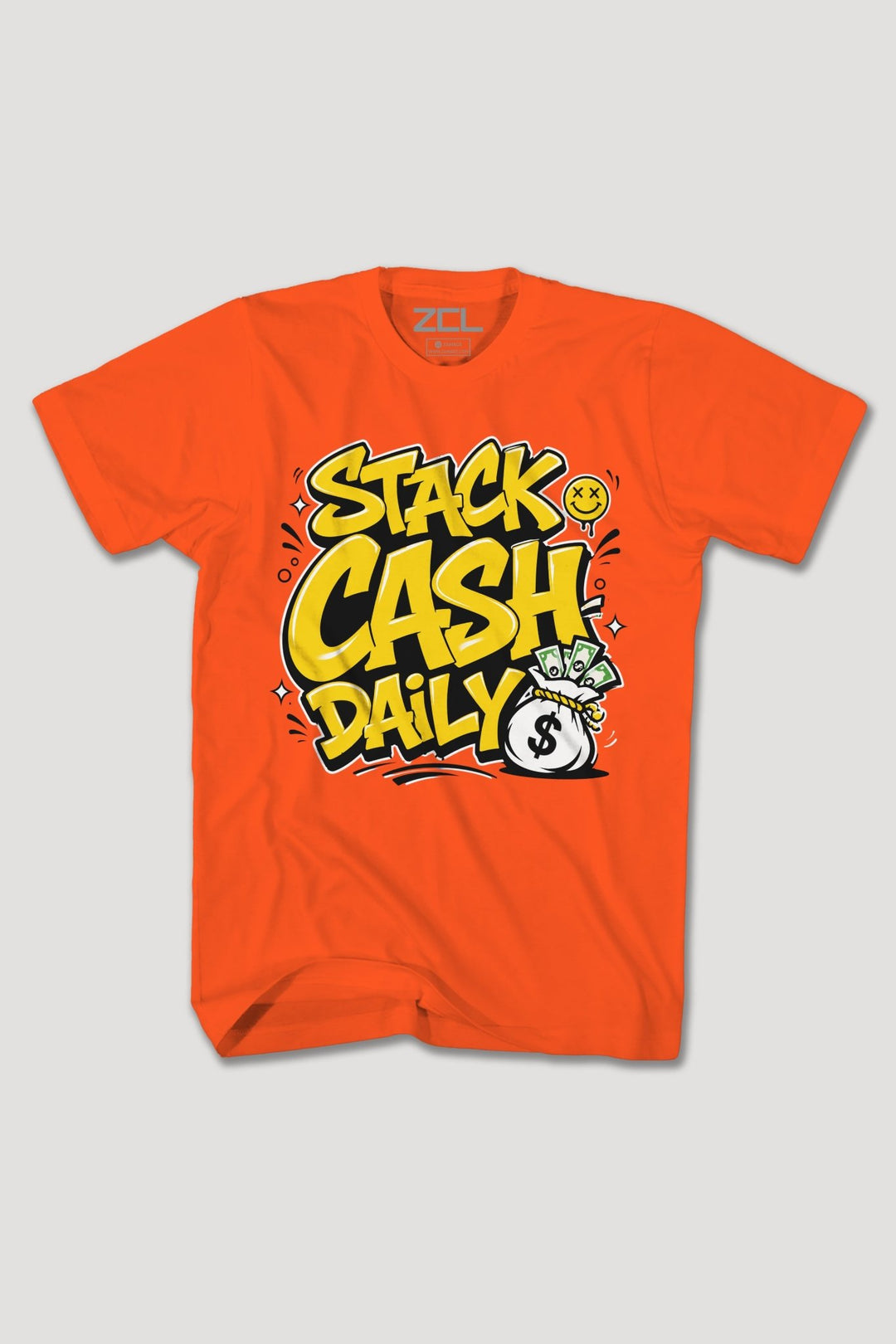 STACK CASH DAILY TEE - Zamage