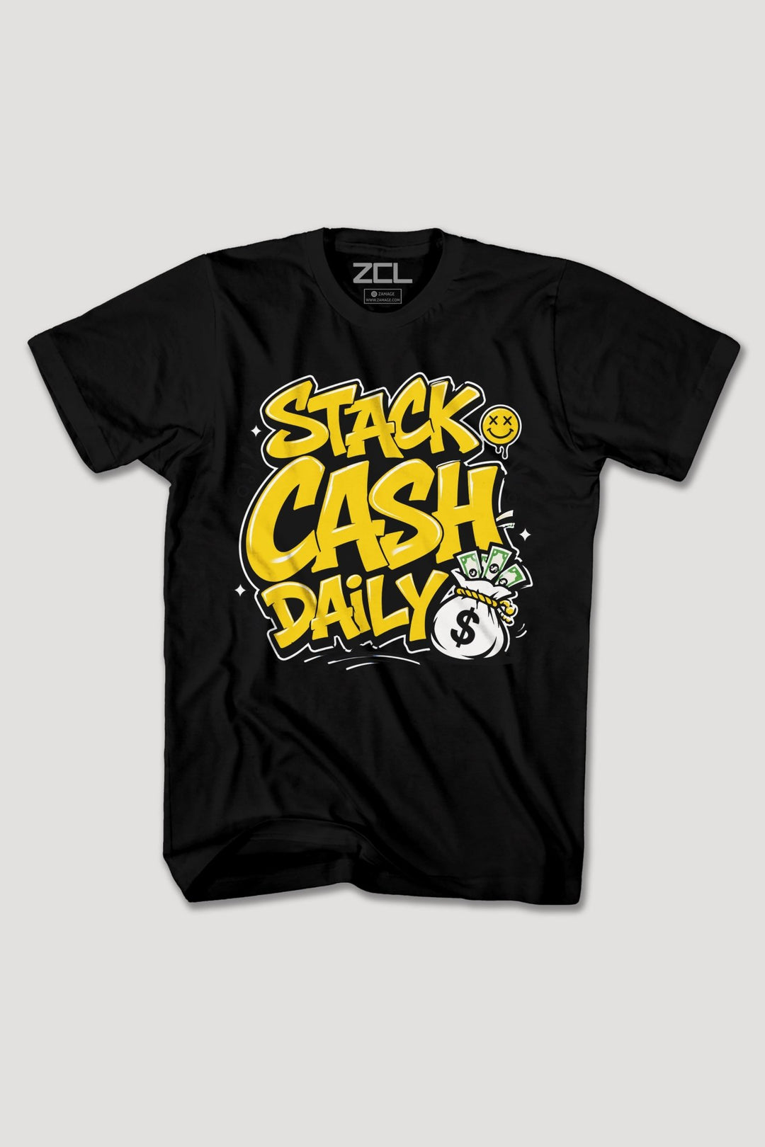 STACK CASH DAILY TEE - Zamage