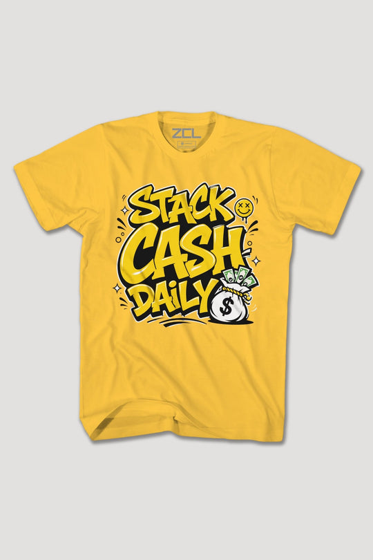STACK CASH DAILY TEE - Zamage