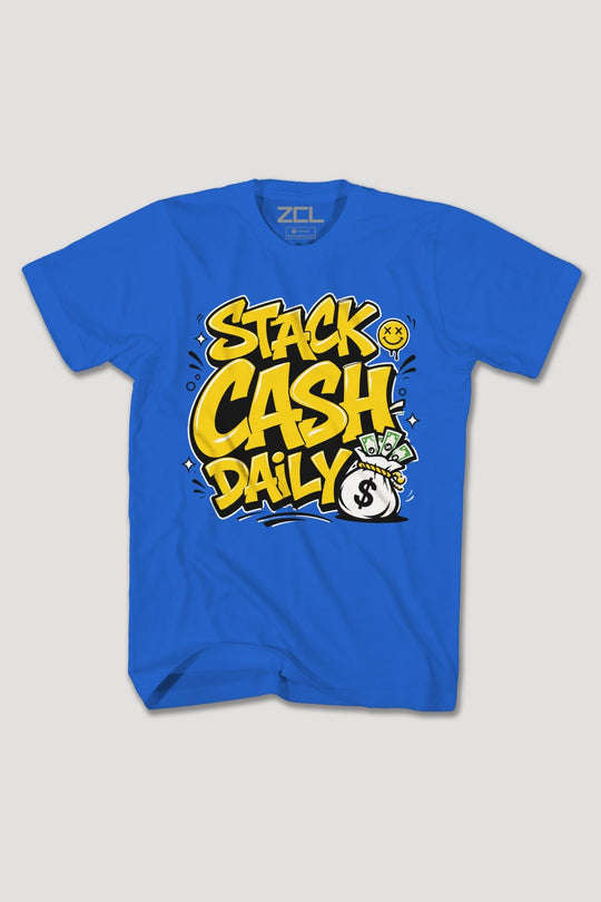 STACK CASH DAILY TEE - Zamage
