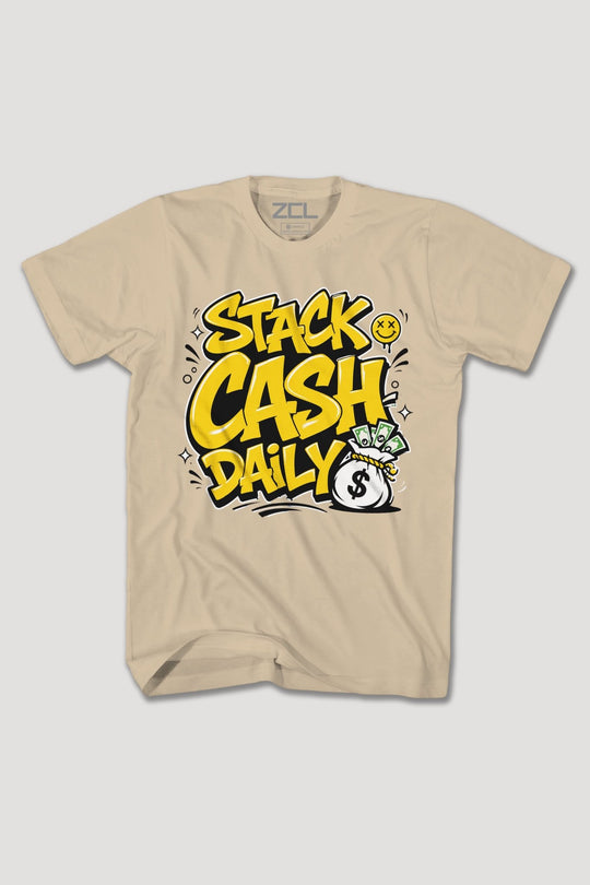 STACK CASH DAILY TEE - Zamage