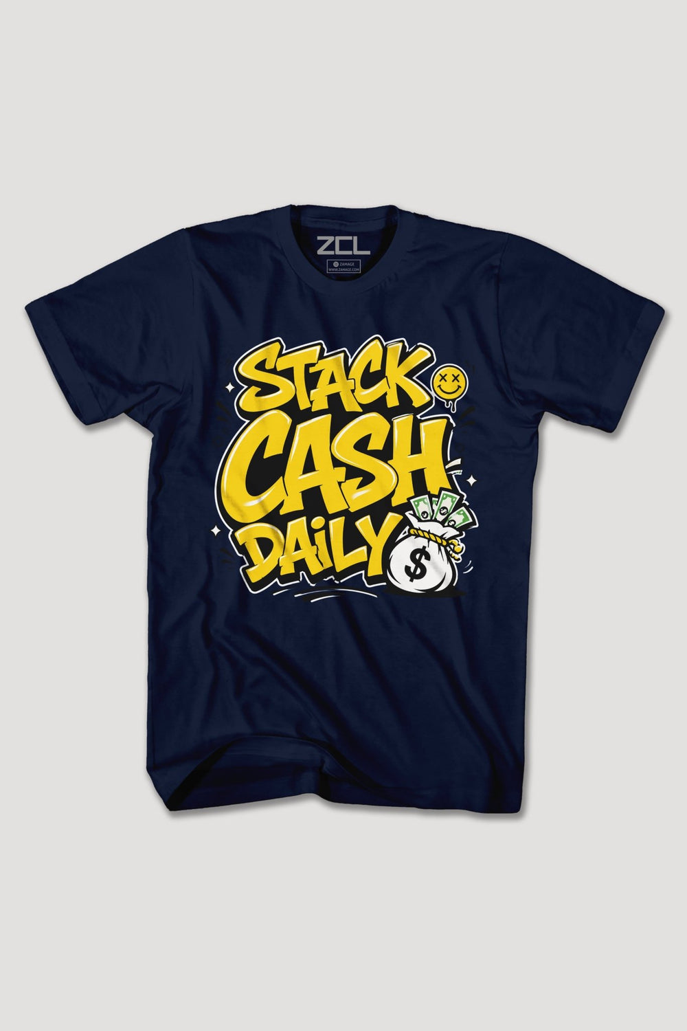 STACK CASH DAILY TEE - Zamage