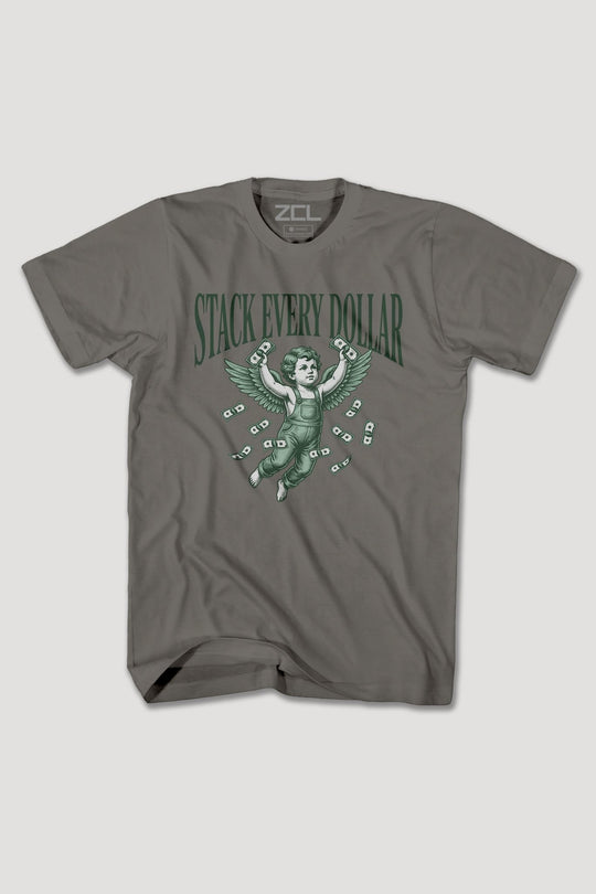 STACK EVERY DOLLAR TEE - Zamage