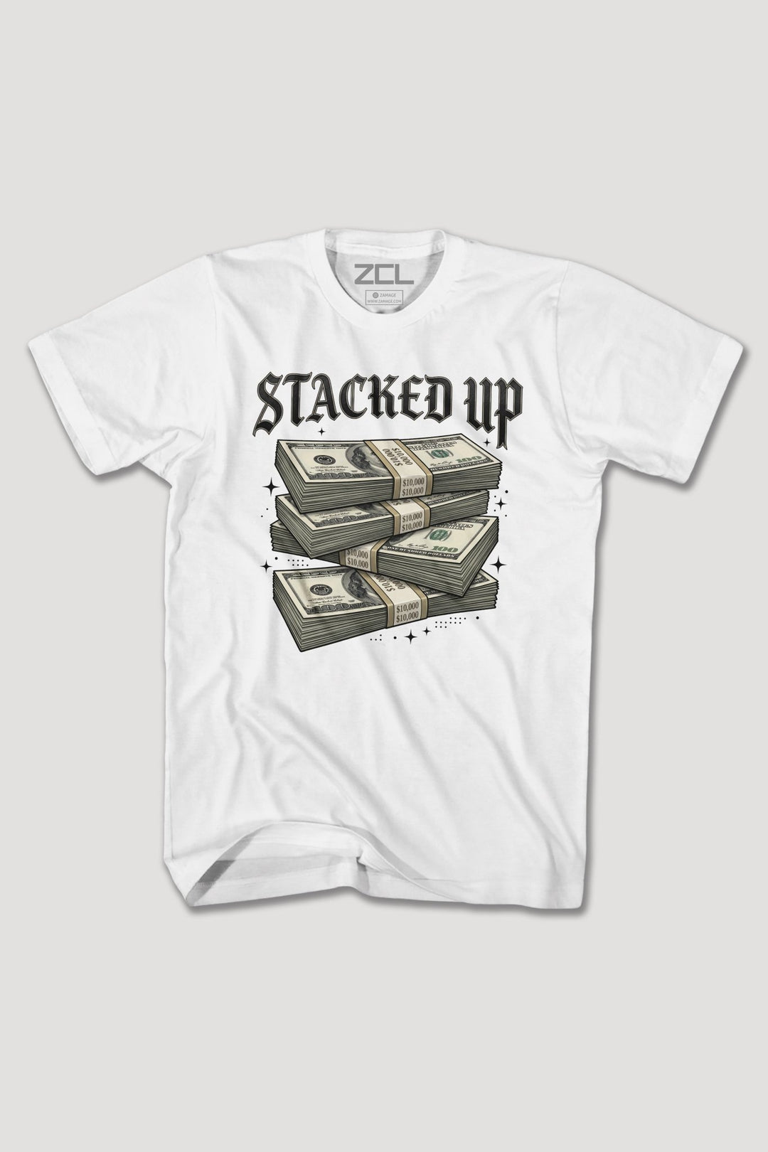 STACKED UP TEE - Zamage