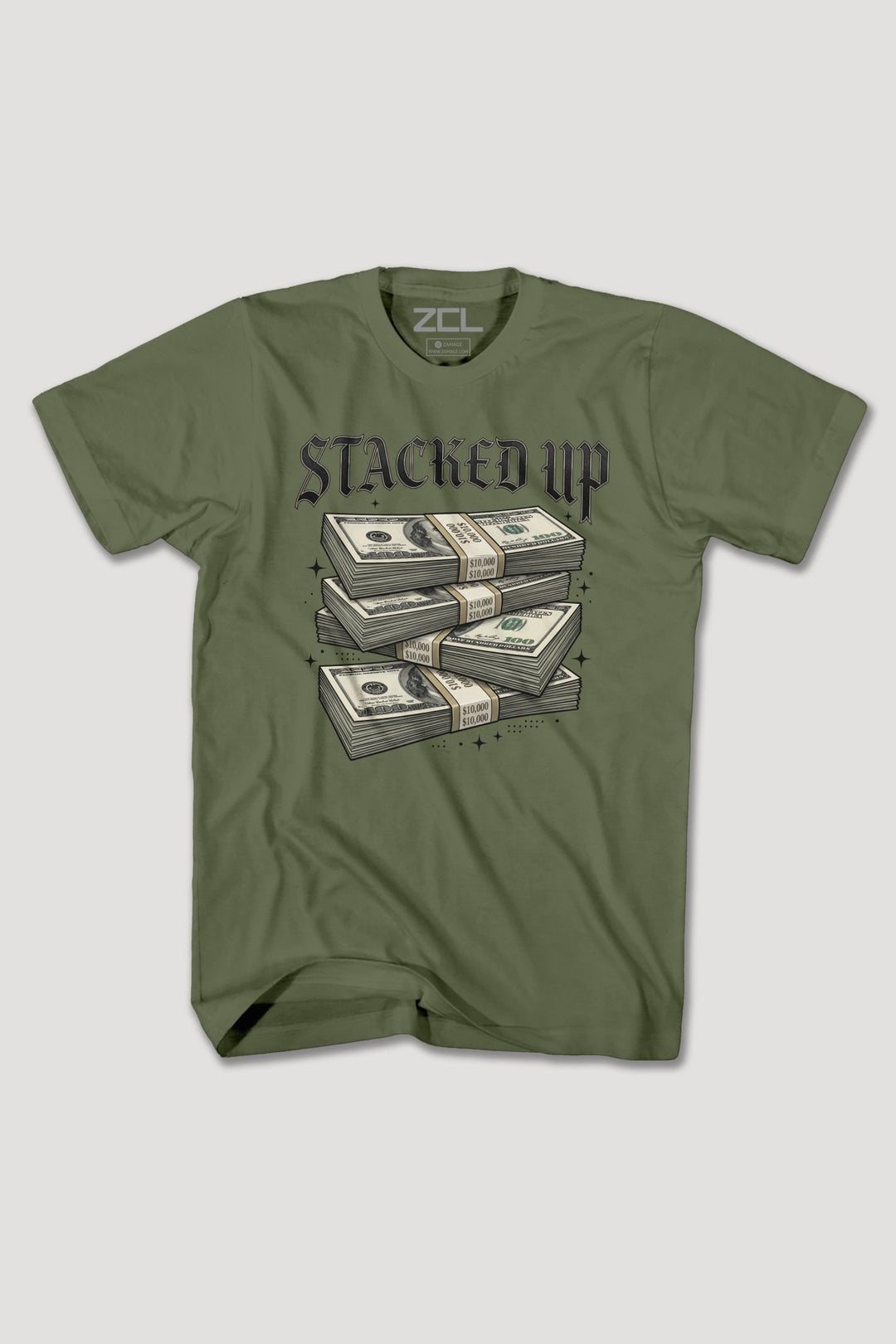 STACKED UP TEE - Zamage