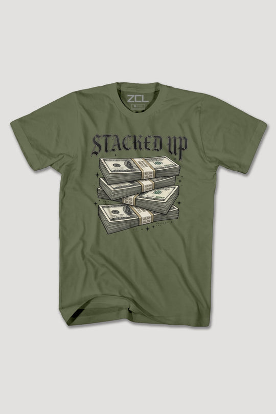 STACKED UP TEE - Zamage