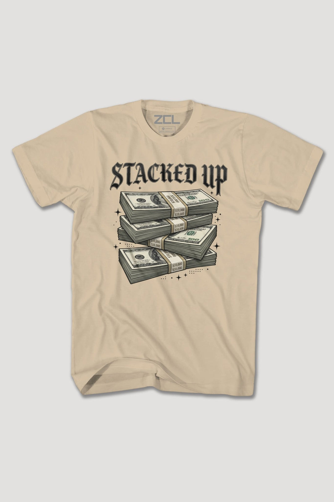 STACKED UP TEE - Zamage