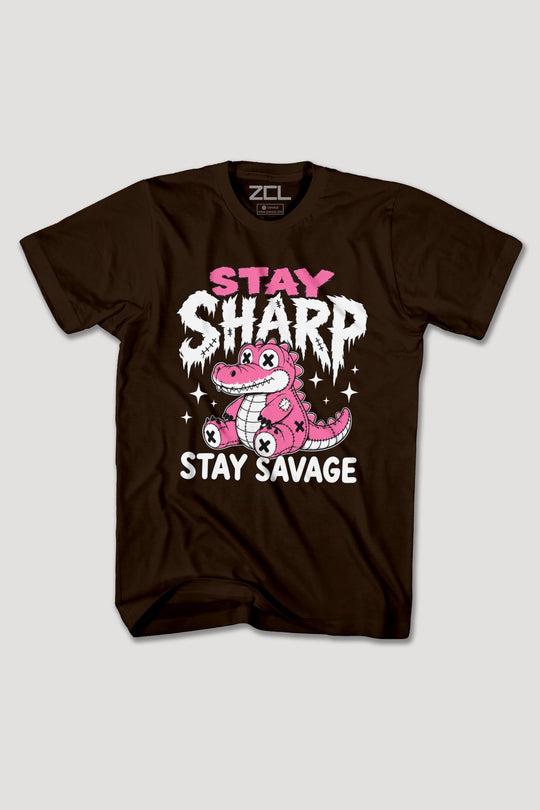 STAY SHARP TEE - Zamage