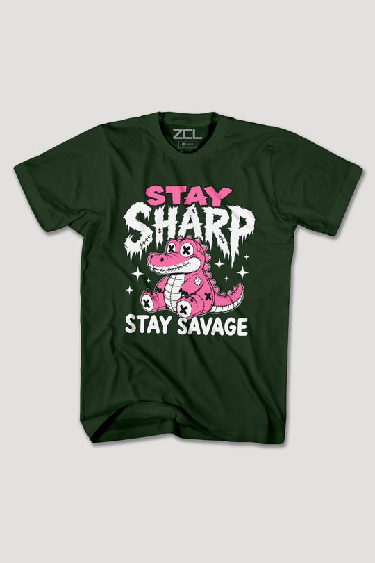 STAY SHARP TEE - Zamage