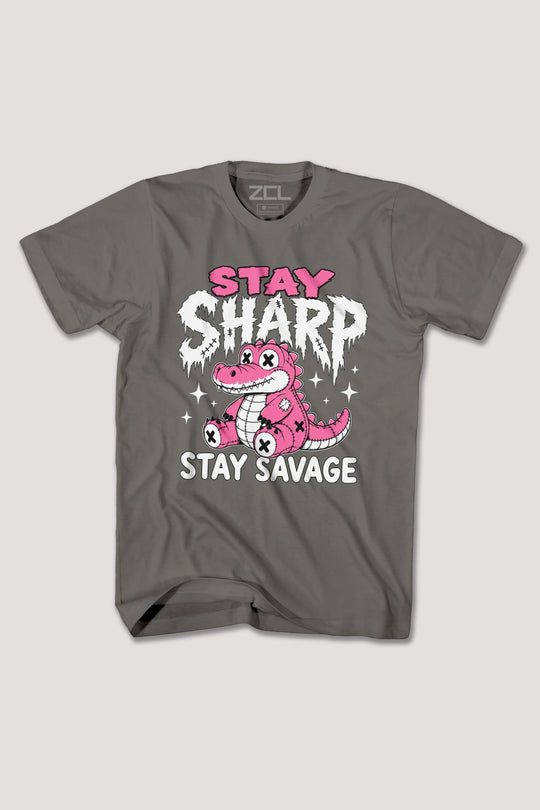 STAY SHARP TEE - Zamage