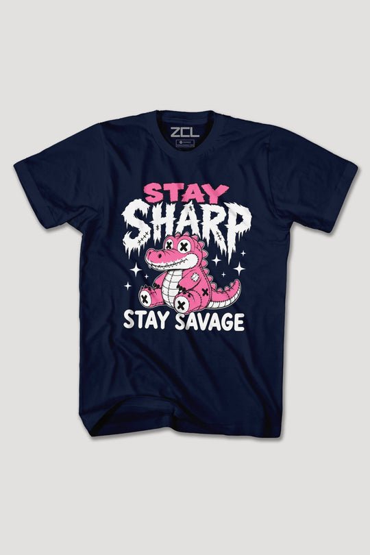 STAY SHARP TEE - Zamage