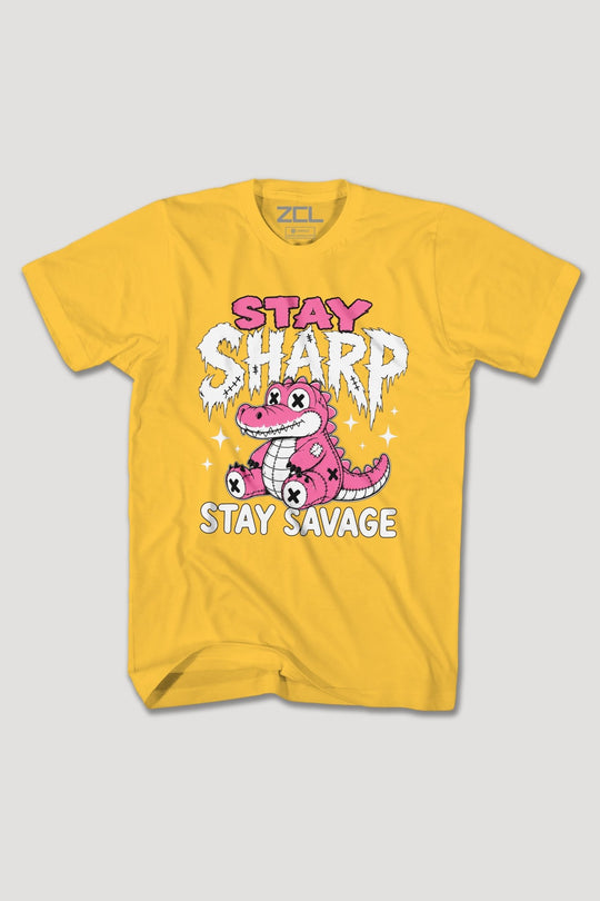 STAY SHARP TEE - Zamage