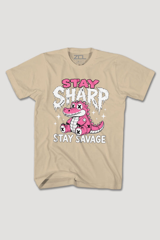 STAY SHARP TEE - Zamage