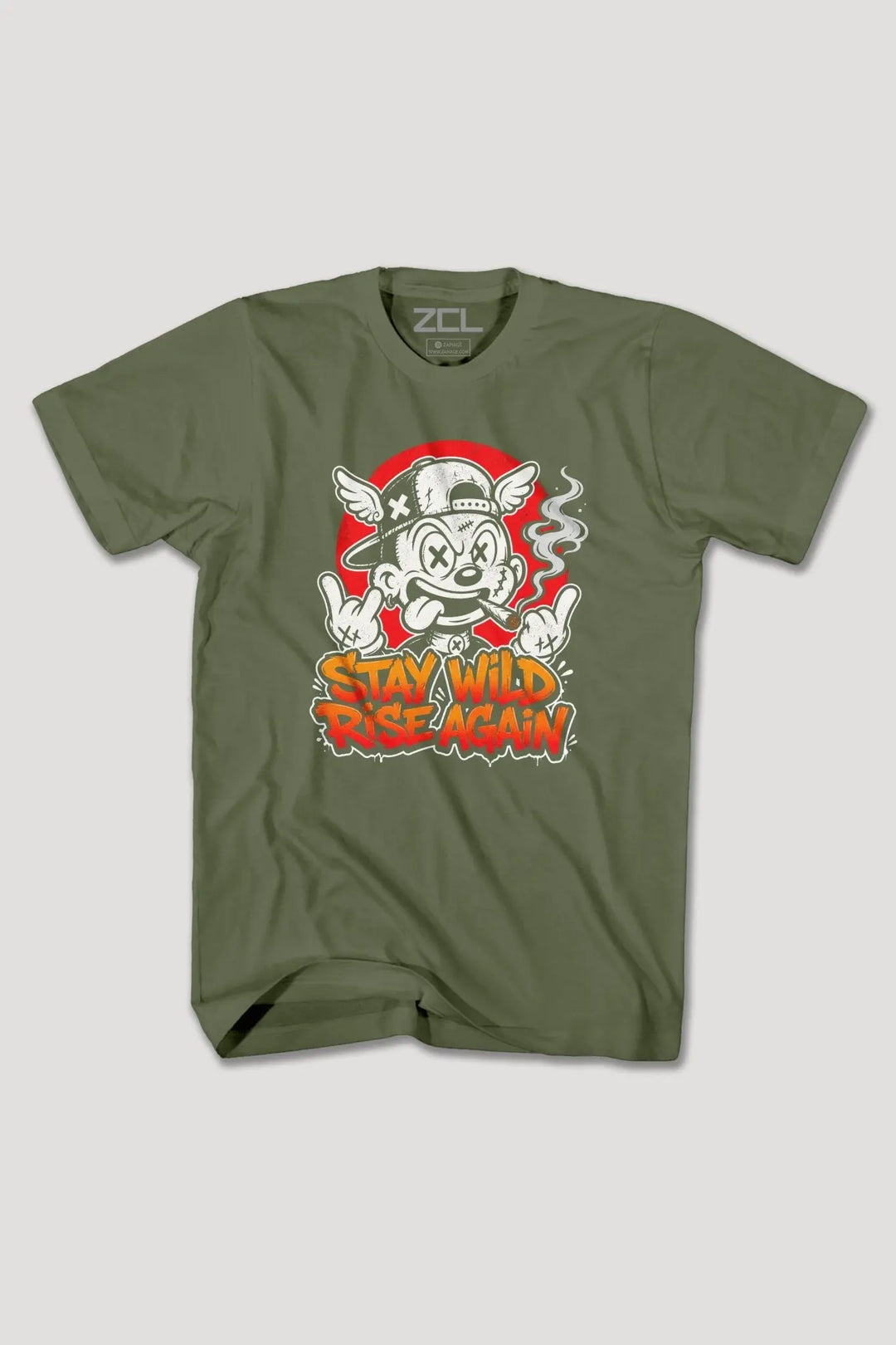 STAY WILD TEE - Zamage